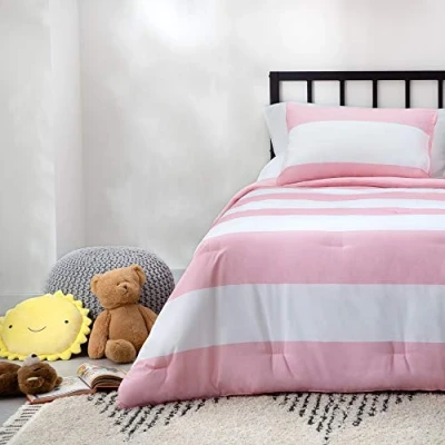 Image de Linenspa Couette réversible en Duvet synthétique pour Toutes Les Saisons Hypoallergénique Rembourrage Microfibre Lavable Machine