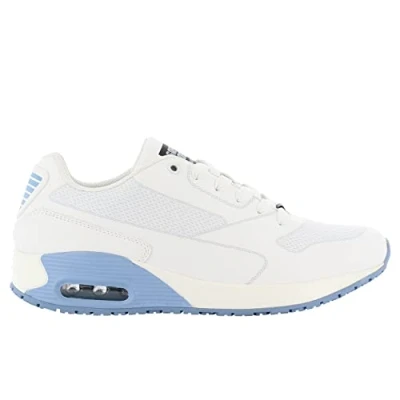 Image de Oxypas Safety Jogger Baskets de Travaille Femme 42 EU ELA Antistatiques et Antidérapantes Légères, idéales pour l&#039;Hospital, Personnel Cuisine Nettoyage, Bleu