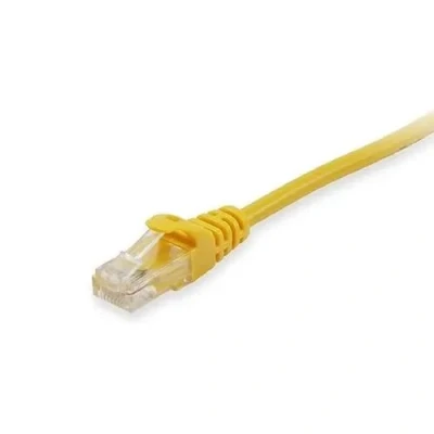 Image de Câble réseau EQUIP CAT6A U UTP 5 mètres Jaune 10 Gbit/s Compatible PoE+
