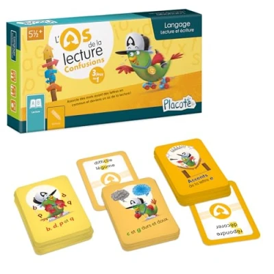 Image de Placote L&#039;as de la lecture Confusions, Jeu éducatif 5½ ans à 9 PLA27