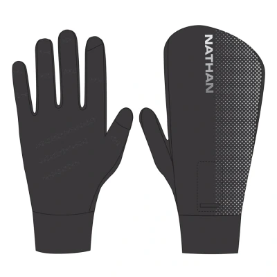 Image de Gants convertible réfléchissant Nathan HyperNight