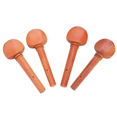 Image de 4 Pcs Chevilles de Réglage pour Violon Fiddle Tuning Pegs Partie Instrument à Cordes 4/4