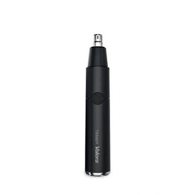 Image de Valera Trimmy 624.02 Tondeuse pour poils de nez et oreilles Lame en acier inoxydable lavable Noir