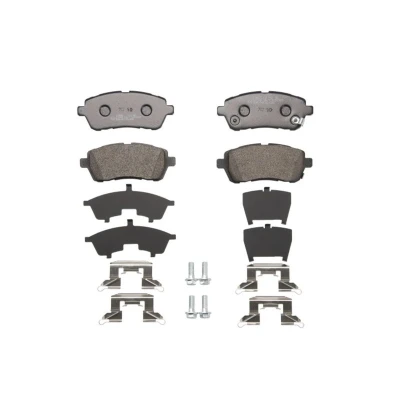 Image de BRECK 24283 00 702 10 Jeu de plaquettes frein avec indicateur d&#039;usure FORD: Fiesta 6, 6 Van, Mk6 Berline, SUZUKI: SWIFT 4