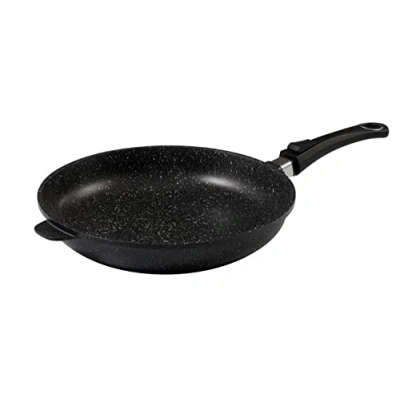 Image de Pradel Excellence 52410M Poêle Façon Pierre Tous Feux Dont Induction 32 cm, Noir