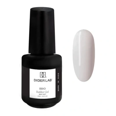 Image de DIDIER LAB BBIO Gel Construction Ongle UV en Flacon Milky Soft Formule Propre sans HEMA ni TPO de Autonivelant LED pour Renforcer les Ongles 15 ml