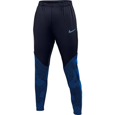 Image de Nike Womens Pants W NK DF Strk Pant Kpz, Obsidian/Obsidian/Royal Blue/White, DH9159 451, S