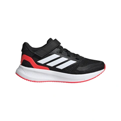 Image de adidas Performance Runfalcon 5 Baskets basses pour enfants, Taille: 31, Core black cloud white lucid red Tissu / matière synthétique
