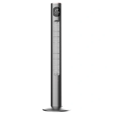 Image de Cecotec Ventilateur de Colonne EnergySilence 9090 Skyline Smart 50 W Diamètre 116 cm, LED et Télécommande, Minuterie 7,5 Heures, 3 Vitesses Modes