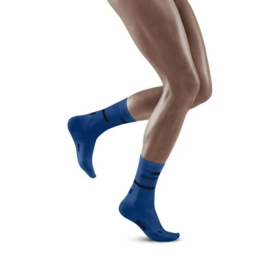 Image de CEP THE RUN Compression Socks MID CUT Women MADE IN Germany Chaussettes de sport, Femme, Taille: 34 36, Blue