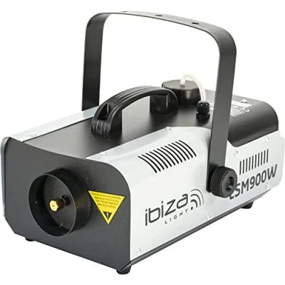 Image de Ibiza LSM900W Machine à fumée sans fil DMX 900 W Gris