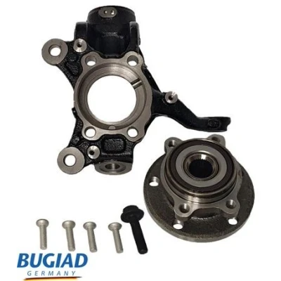 Image de BUGIAD BSP20675PROKIT Porte Fusée Essieu avant gauche avec roulement de roue VOLKSWAGEN: Scirocco III, Golf 5, Tiguan I, AUDI: A3 3/5 portes