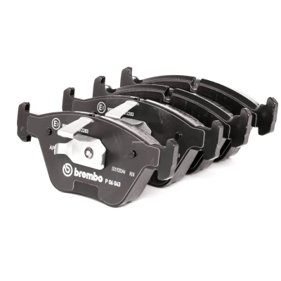 Image de BREMBO P 06 043 Jeu de plaquettes frein préparé pour indicateur d&#039;usure avec clip piston sans accessoires BMW: 3 Coupe, X3, Berline, ROVER: 75