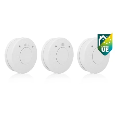 Image de Smartwares RM520/3 Lot de 3 détecteurs fumée