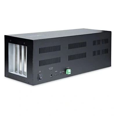 Image de StarTech.com Extension PCI Express à 4 Slot avec Carte Hôte PCIE x2 Boîtier 2.0 Externe Adaptateur PCIe, 10Gbps pour PC de Bureau/Serveur (4PCIE ENCLOSURE)