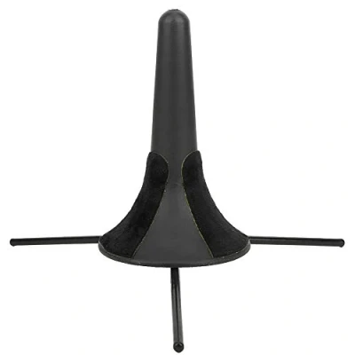 Image de support de trompette, trépied léger en métal portable, accessoire conception pliable trois pieds pour trompettes
