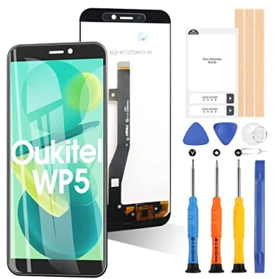 Image de LCD Écran pour Oukitel WP5 Digitizer Pro Tactile Verre / Assemblée avec Réparation Kit