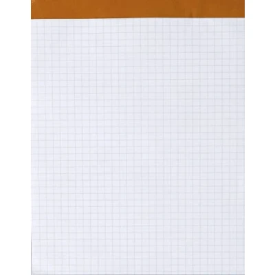 Image de Hamelin 001 Lot de 40Bloc Notes Basic A5 Petits Carreaux 5mm 200 Pages Agrafées Tête