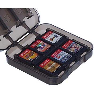 Image de Amazon Basics Étui de rangement pour jeux Nintendo Switch Noir