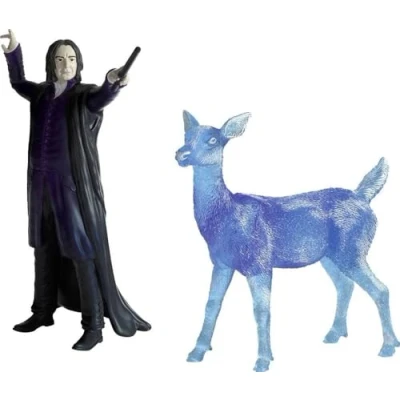 Image de schleich 42683 Professeur Rogue et son Patronus, dès 6 ans, WIZARDING WORLD figurine, 16 x 11 18 cm
