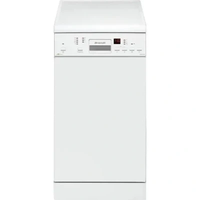 Image de Lave vaisselle pose libre BRANDT DFS1010W 10 couverts L45cm 47 dB Blanc