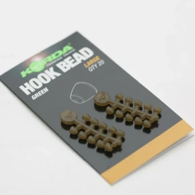Image de Korda Hook Beads Green (20 pcs) Taille : Medium