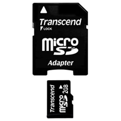 Image de Transcend TS2GUSD mémoire flash 2 Go MicroSD NAND Neuf