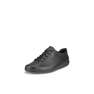 Image de ECCO Femme Soft 2.0 Shoes, Noir 56723black With Black Sole, 40 EU