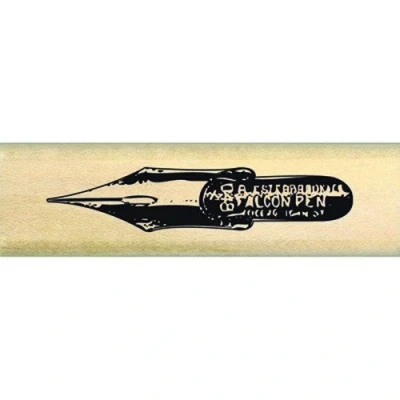 Image de Florilèges Design FB113005 Tampon scrapbooking Plume Ancienne, Beige