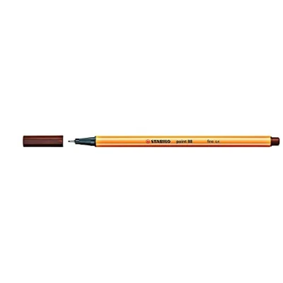 Image de Stabilo Point 88Stylo à pointe fine pigment liner 88/45(Lot de 3)Marron