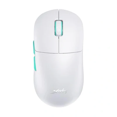Image de Xtrfy M8 Wireless, souris de gaming ultralégère sans fil, optimisé pour l’e sport radio 2,4 GHz, avant ultra réduit une précision élevée, rechargeable, Blanc