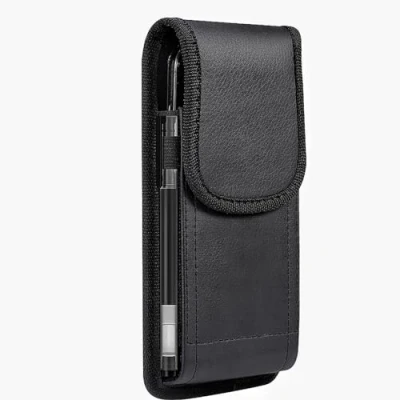 Image de Étui de Ceinture Pochette Téléphone Holster avec à Clip Compatible pour Samsung Galaxy A15 A34 A25 A14 A53 Pro Xiaomi Redmi Note 13 12 Google Pixel 7 iPhone 14 15 16 Max Noir