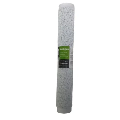Image de Tapis de bain antiderapant baignoire douche Antigua blanc Antidérapant Anti moisissures et saletés 53 x cm