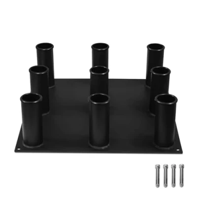 Image de Yes4All GMP1 Support de rangement vertical pour haltères, 9 barres
