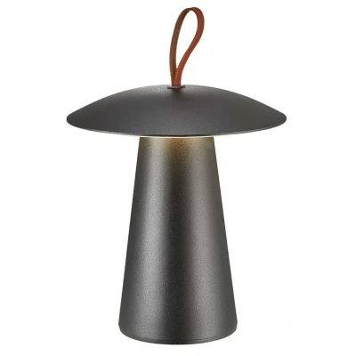 Image de Nordlux Lampe de table LED rechargeable Ara To Go, aluminium, noir