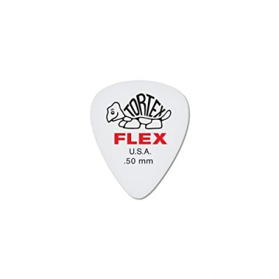 Image de Dunlop 428P50 Médiators Tortex Flex 0,50mm sachet de 12