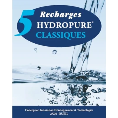 Image de Recharges Universelles Classiques (Boîte de 5), Blanc