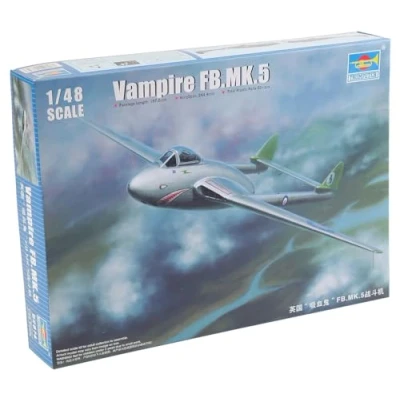 Image de Trumpeter 02874 modèle Kit Vampire F. MK. 5