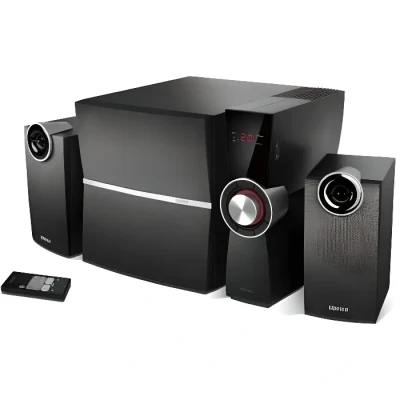 Image de Edifier C2XD set d&#039;enceintes 53 W PC Noir 2.1 canaux 2 voies 18 Neuf