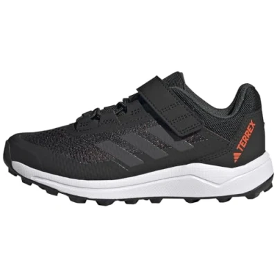 Image de adidas Terrex Agravic Flow Hook and Loop Trail Running Shoes Low, Core Black/Solid Grey/Solar Red, 28.5 EU