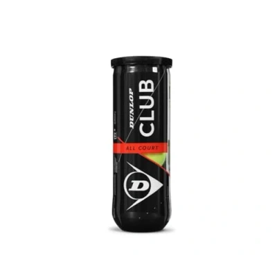 Image de Dunlop 601334 Tennisball Club All Court 3 Ball Pet Adulte Unisexe, Citronier