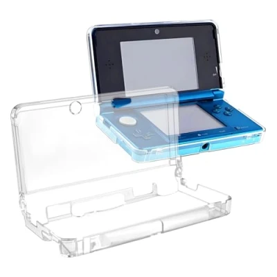 Image de OSTENT Hard Crystal Case Clear Skin Cover Shell Compatible pour Nintendo 3DS
