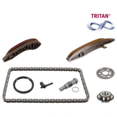 Image de FEBI BILSTEIN 177770 Jeu de distribution à chaînes Simplex, Chaîne fermée BMW: 1 5 portes, 3 Touring, Berline, MINI: 3/5 portes