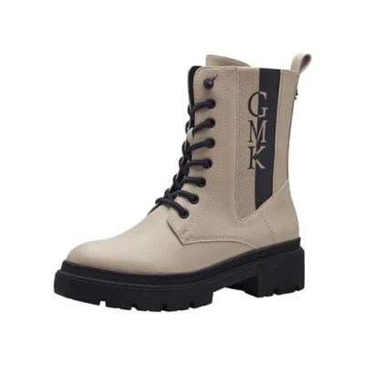 Image de Marco Tozzi by Guido Maria Kretschmer Bottines, Femme, Taille: 40, Taupe comb Matière synthétique