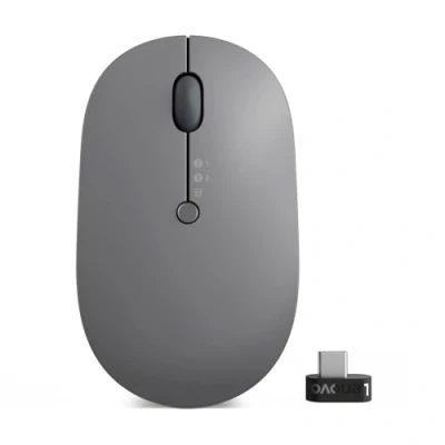 Image de Lenovo Go Multi Device Souris Ambidextre RF sans Fil + Bluetooth Optique 2400 DPI