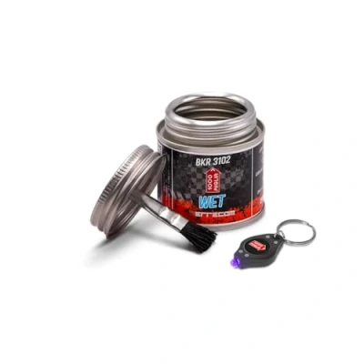Image de Errecom 1000 Miglia BKR 3102 Lubrifiant pour Chaîne Vélo Wet 60 ml, Conditions Humides, Mouillées et Boueuses, Pot All In One avec Pinceau Inclus