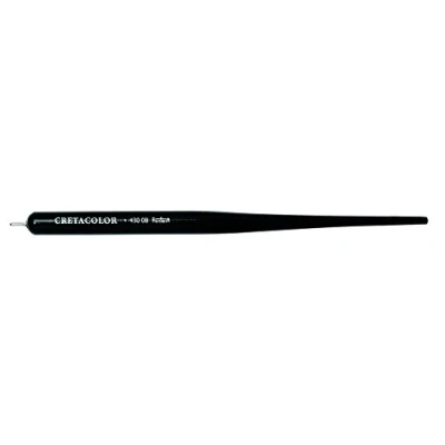 Image de CRETACOLOR Stylet à pointe argentée, 1 pièce (lot de 1), noir