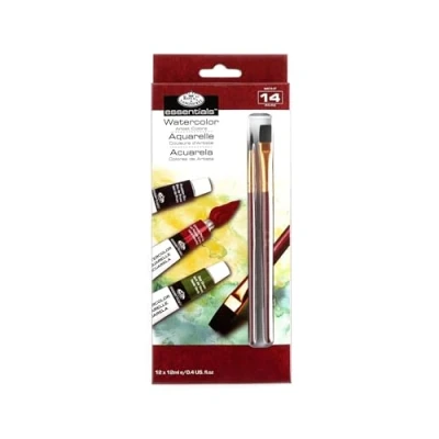 Image de Aquarelle ROYAL &amp; LANGNICKEL 12 Tubes Couleurs 12ml Mixte