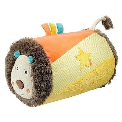 Image de Fehn ouleau d’éveil lion Aide Funky Friends d&#039;aide à la marche au design mignon de avec quatre pattes fonctions ludiques pour bébés et jeunes enfants partir 6+ mois