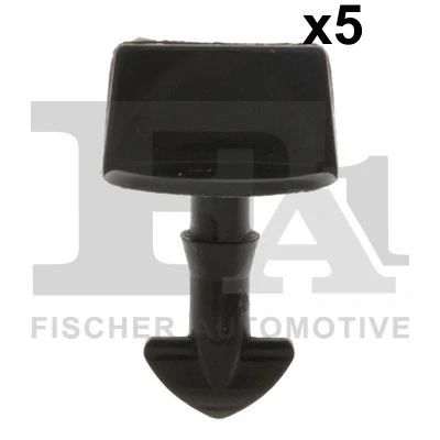 Image de FA1 21 40047.5 Clip, enjoliveur noir CITROËN: Berlingo / First I Van, I, Xsara Picasso
